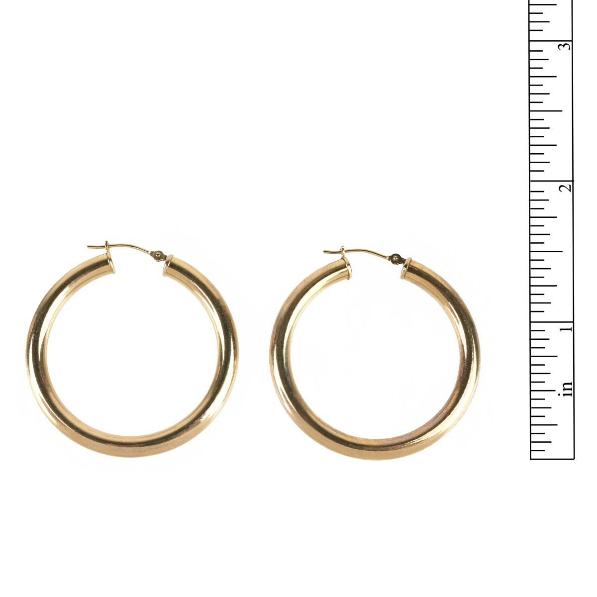 14K Hoop Earrings