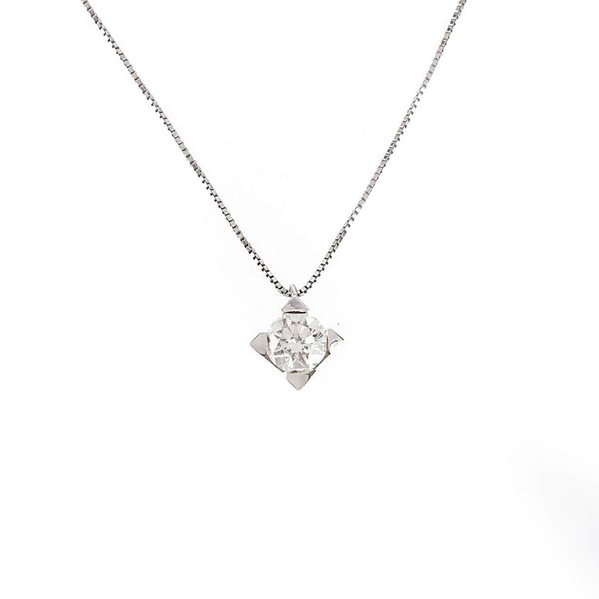 Diamond and 18K Necklace