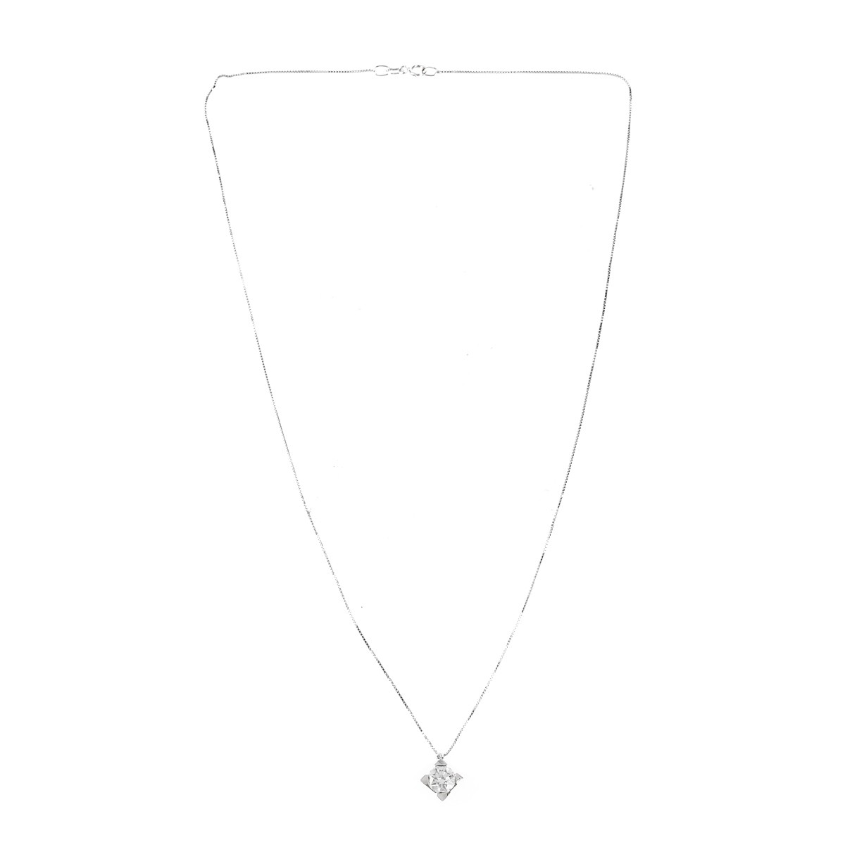 Diamond and 18K Necklace