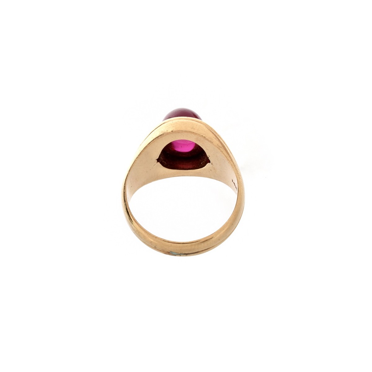 Ruby, Diamond and 14K Ring