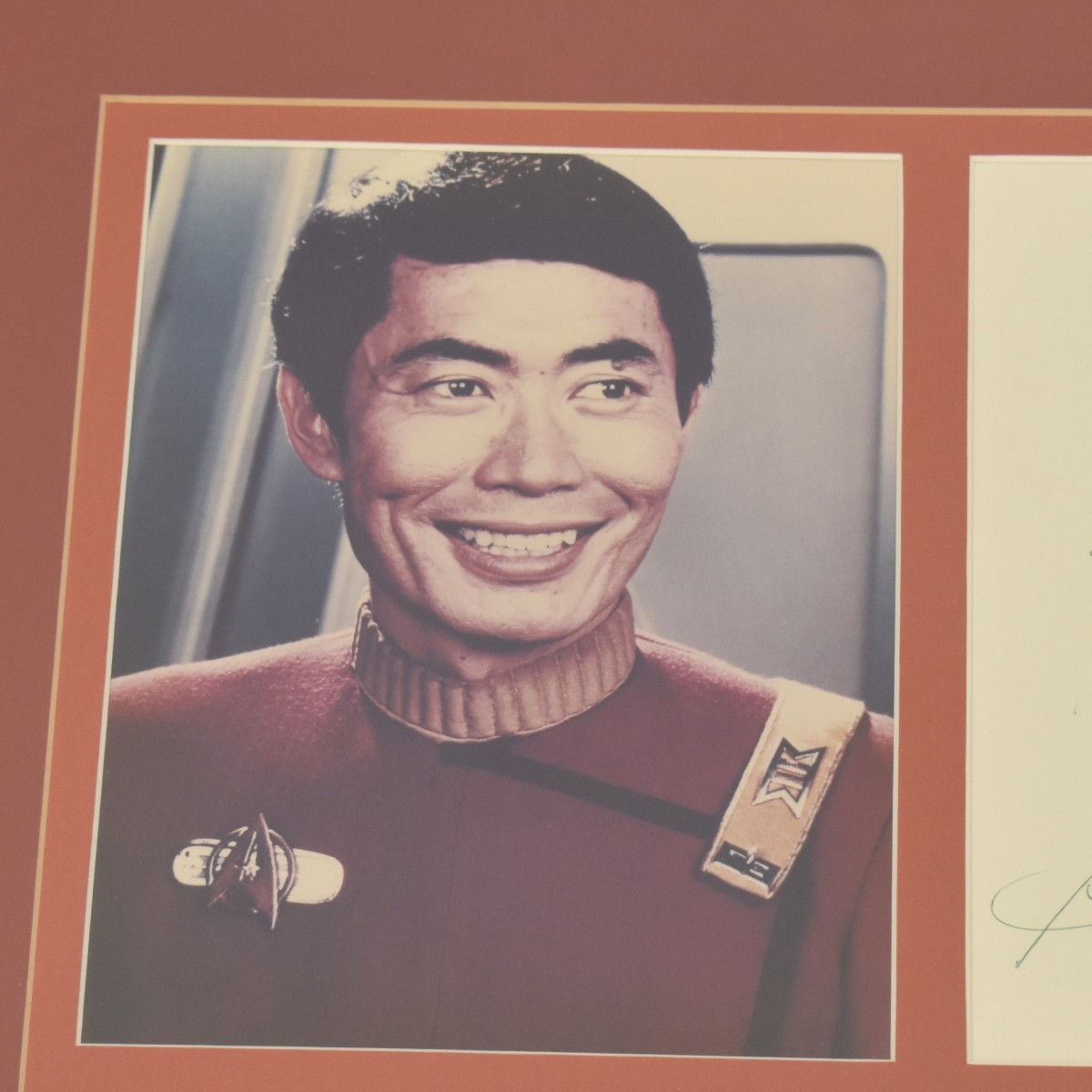 Two Star Trek Autographed Cast Photos