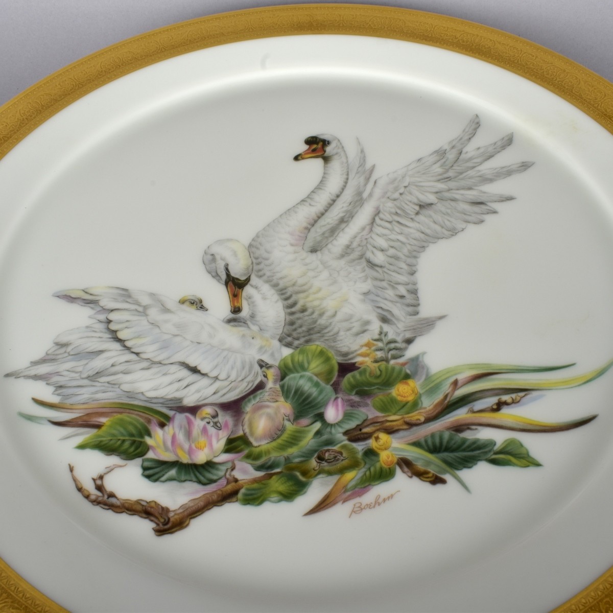 4 Boehm Collector 13" Plates