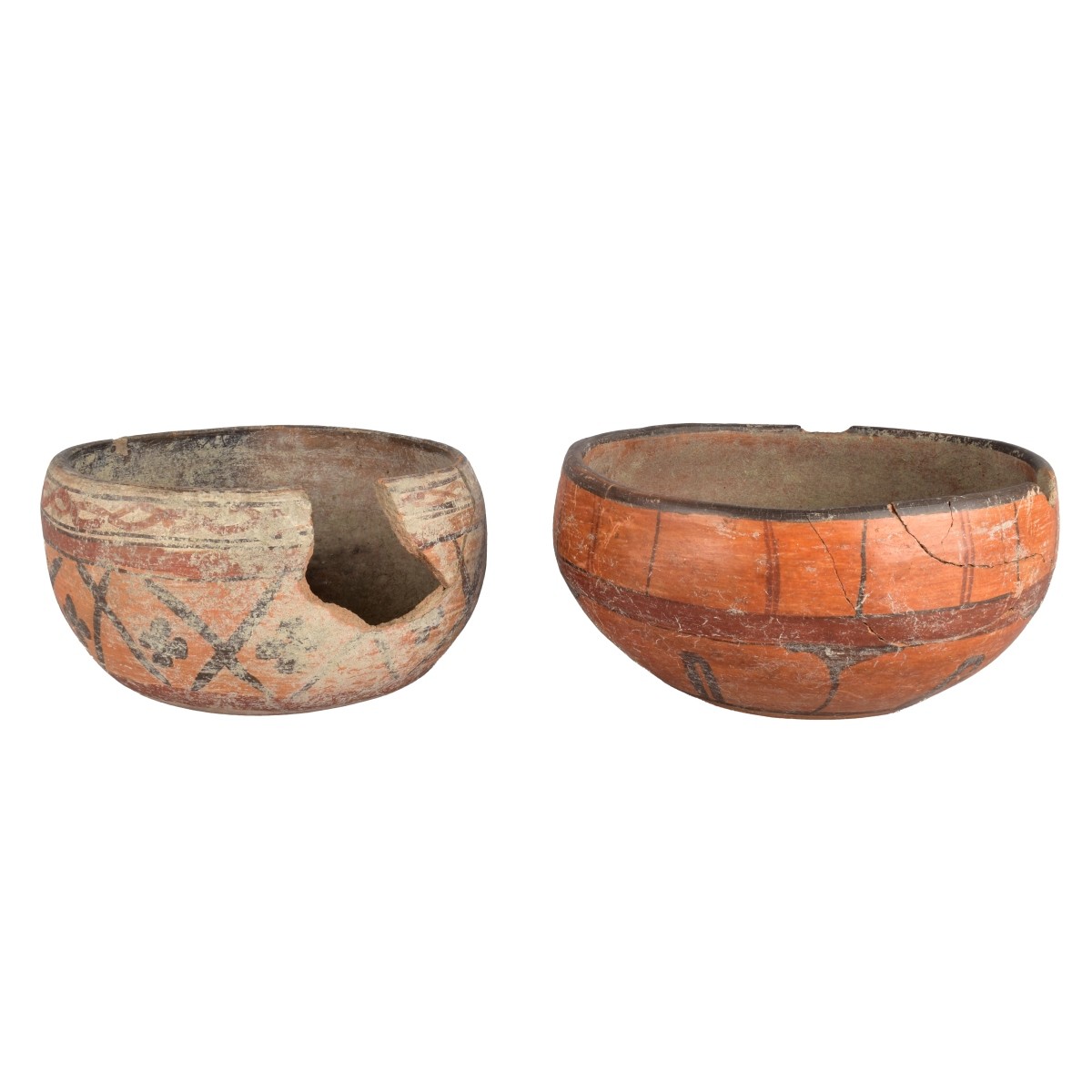 Two Pre Columbian Bowls
