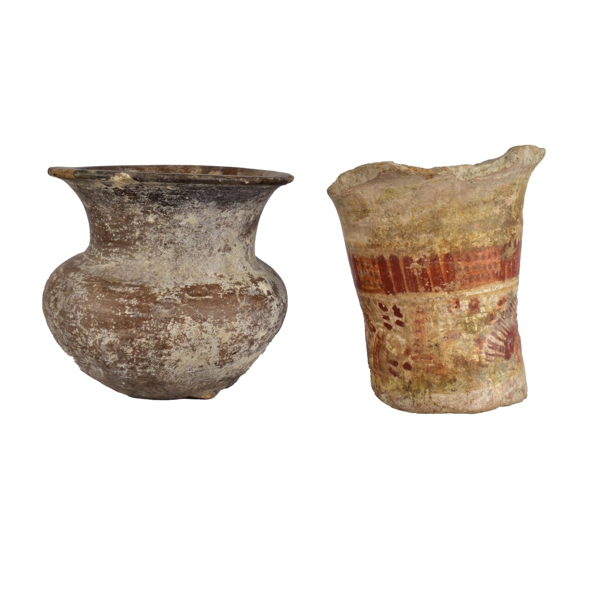 Pre Columbian Ceramic Vases