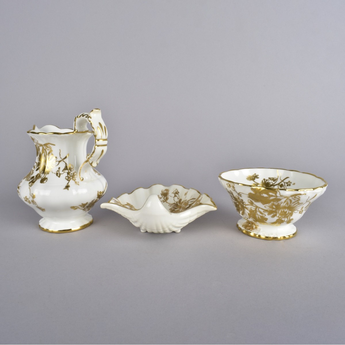 Five Hammersley "Golden Tansy" Porcelain