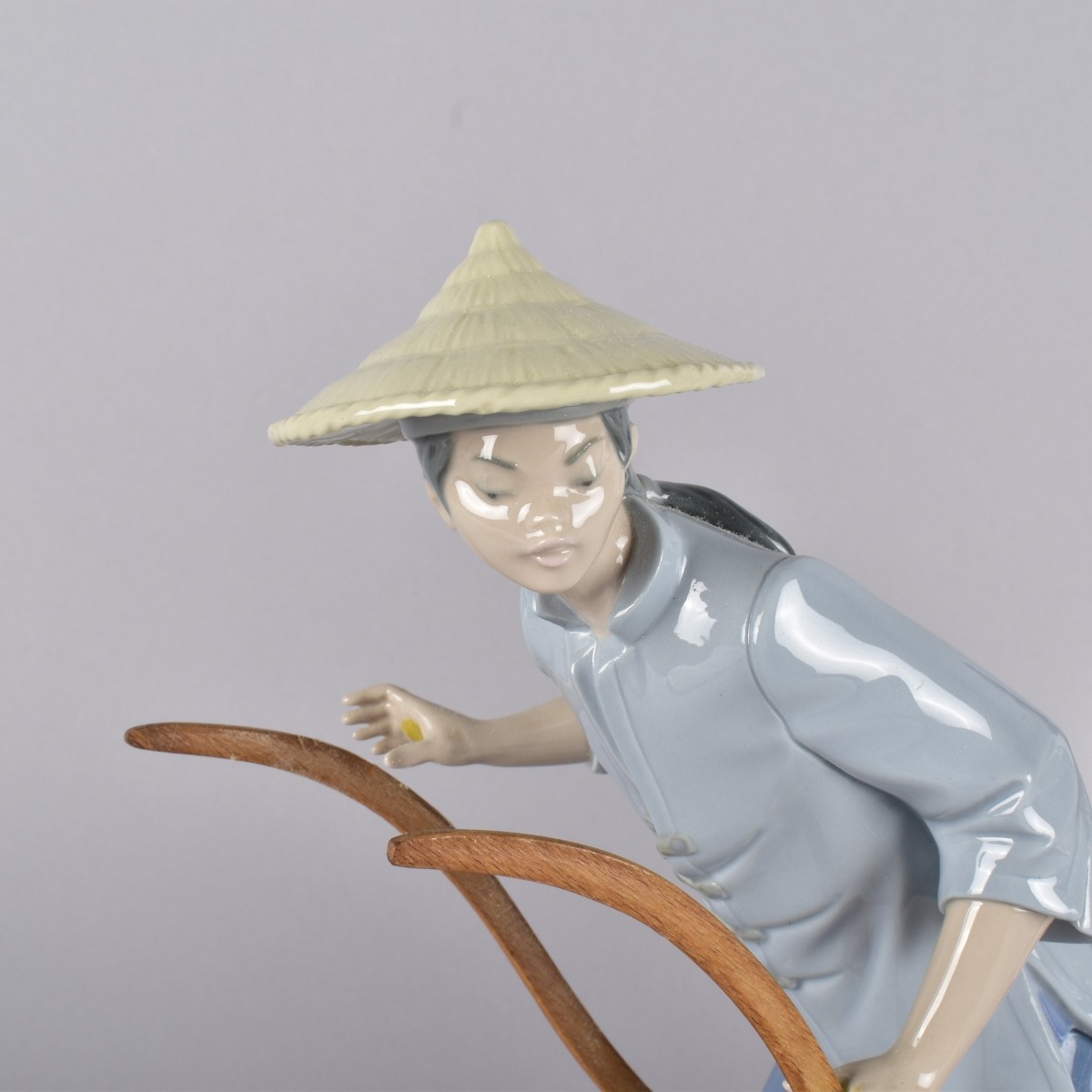 Lladro Rickshaw Ride Porcelain Figuring