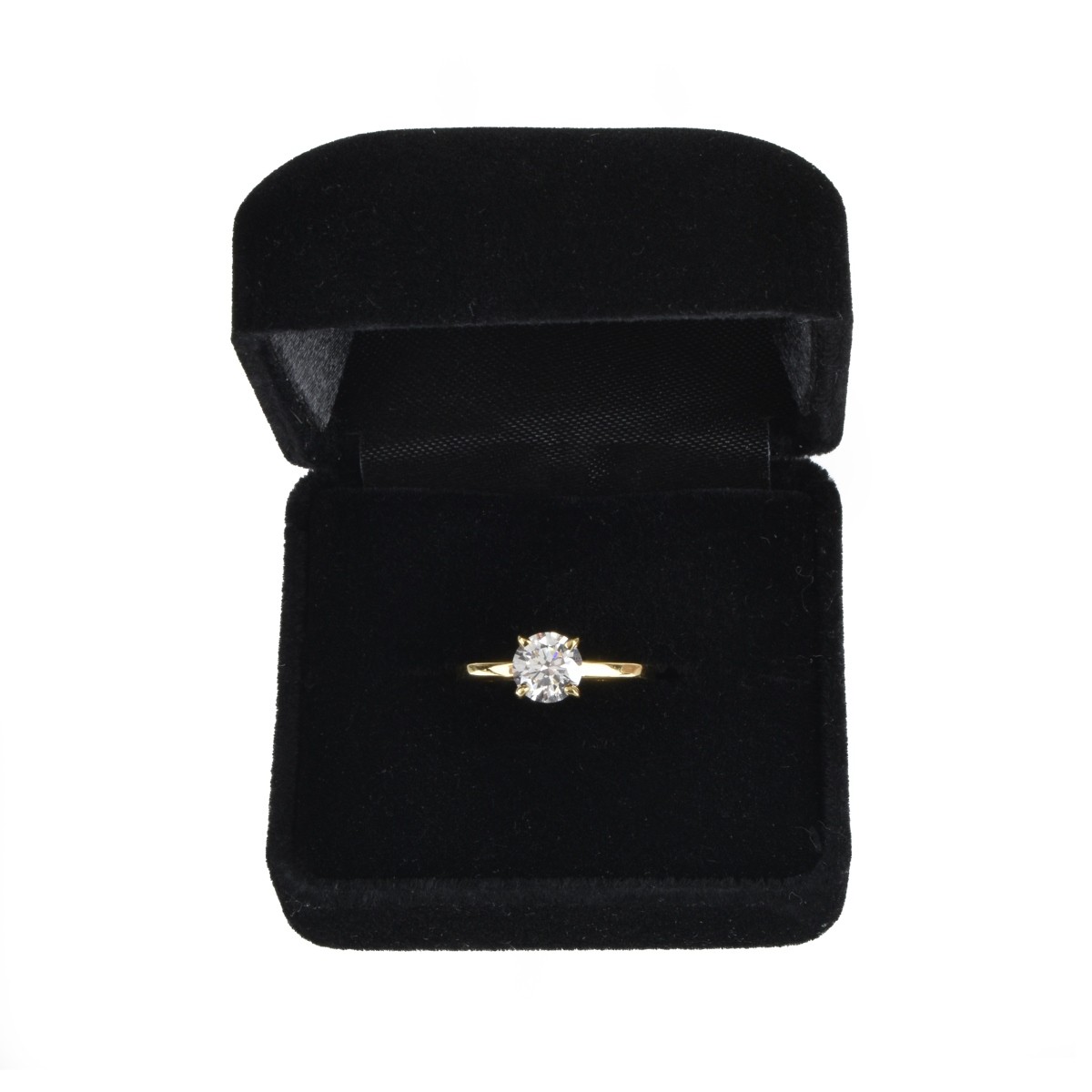 GIA Diamond and 14K Ring