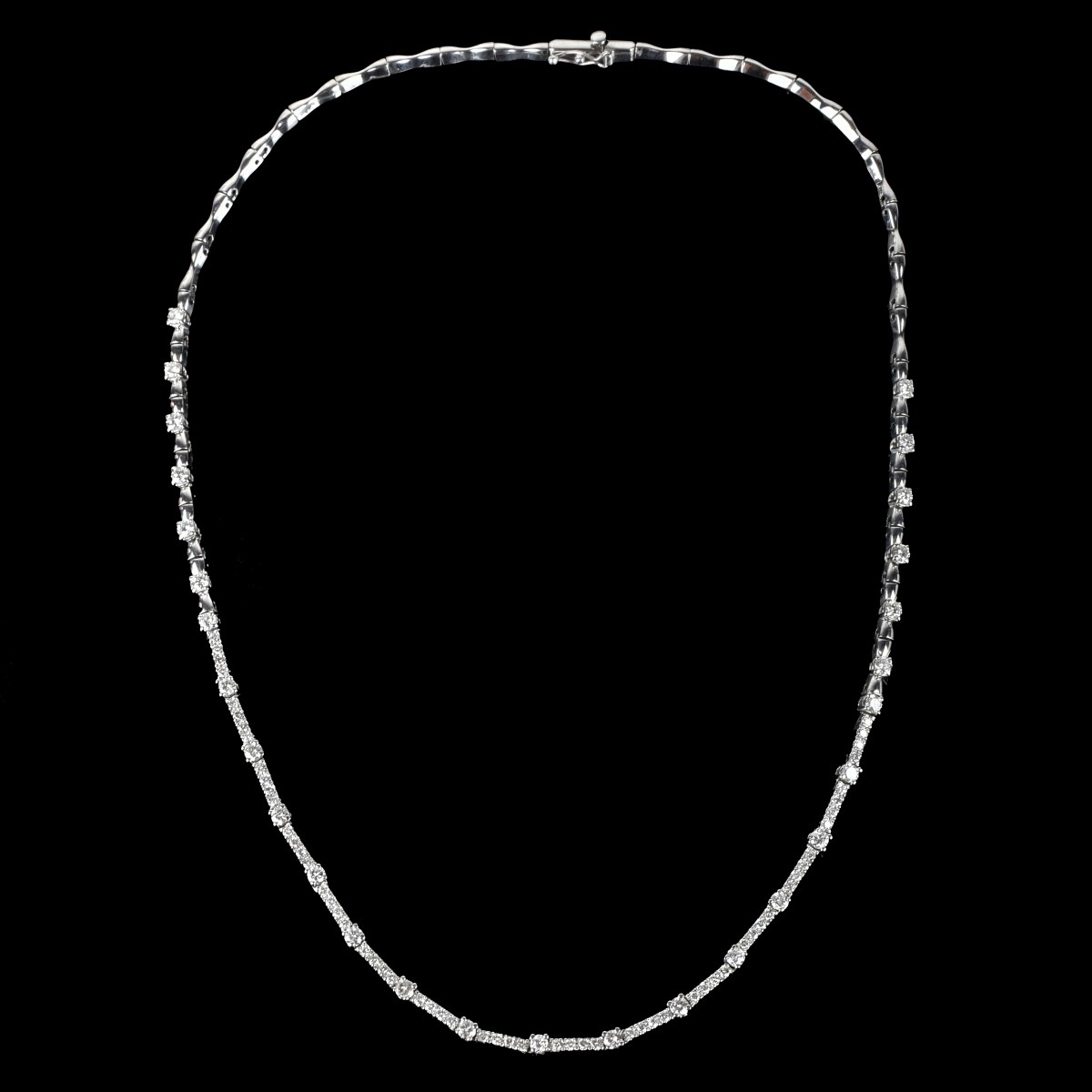 Diamond and 18K Necklace