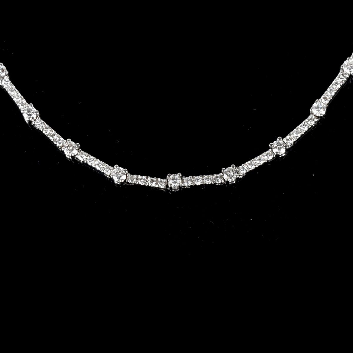 Diamond and 18K Necklace