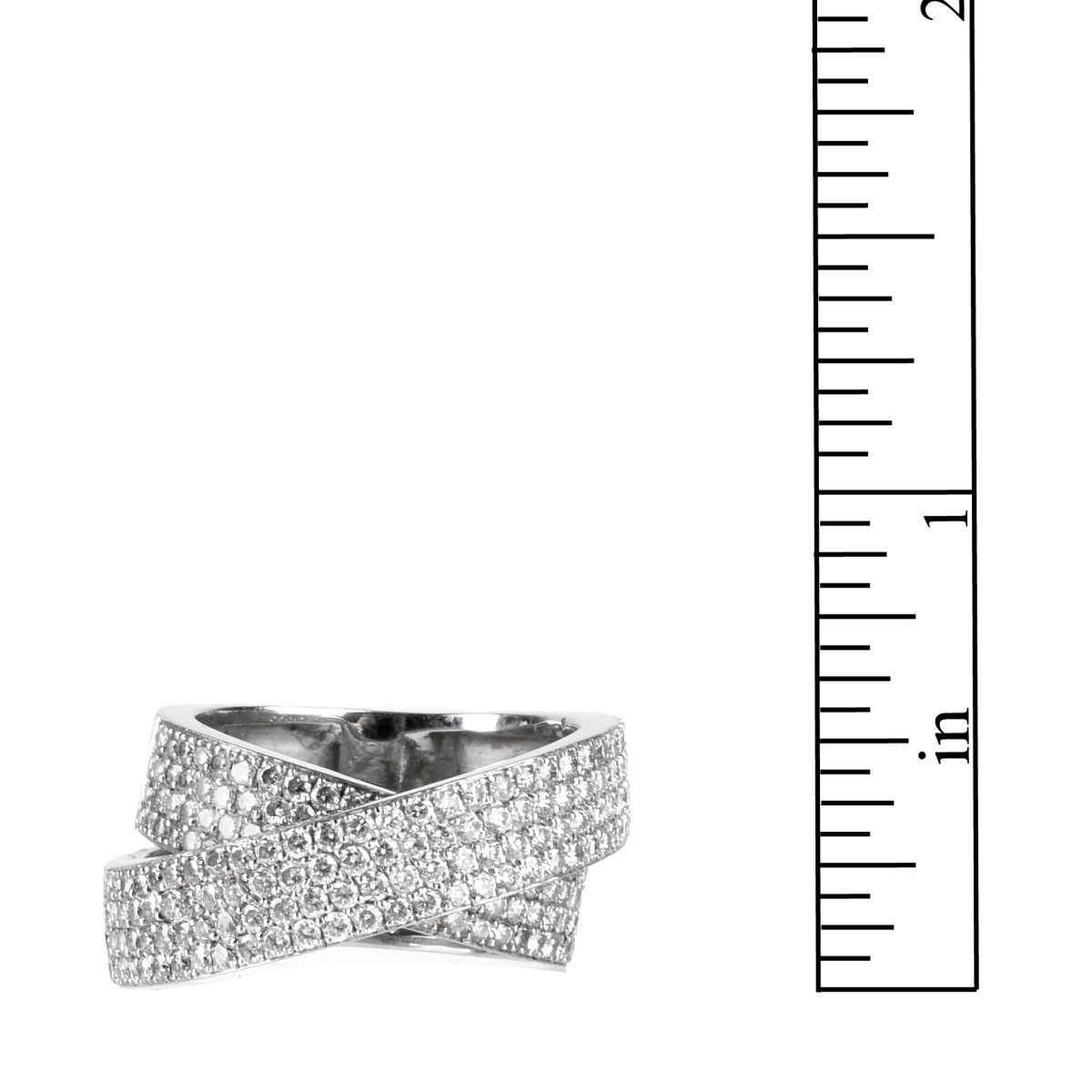 Diamond and 18K Ring