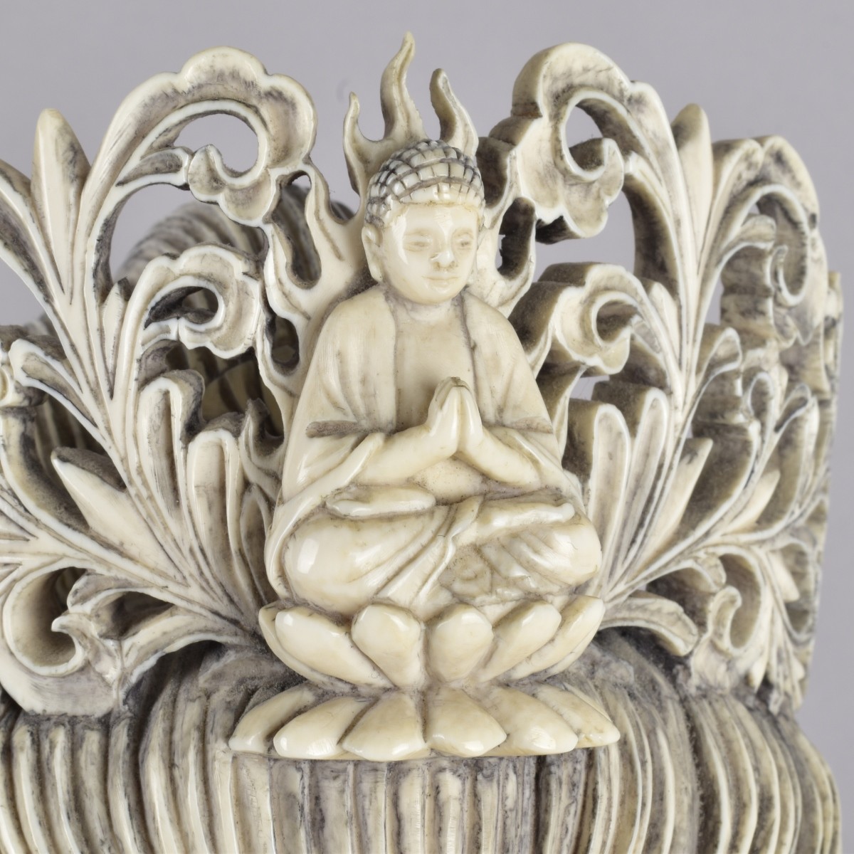 Antique Chinese Bust of Guanyin