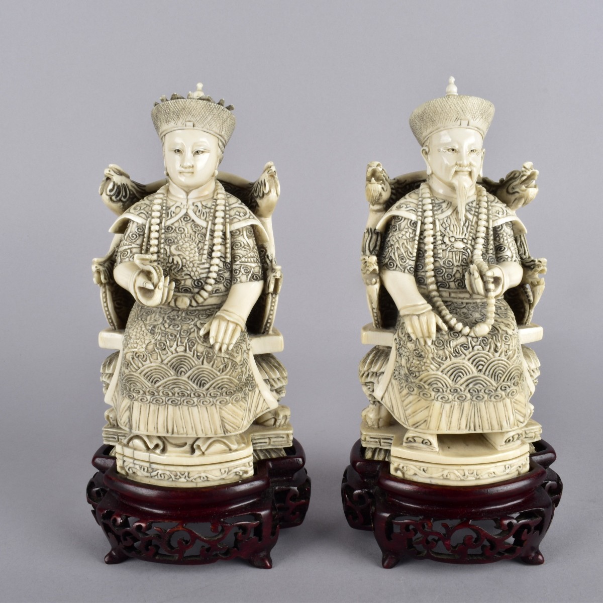 Pair of Chinese Figurines