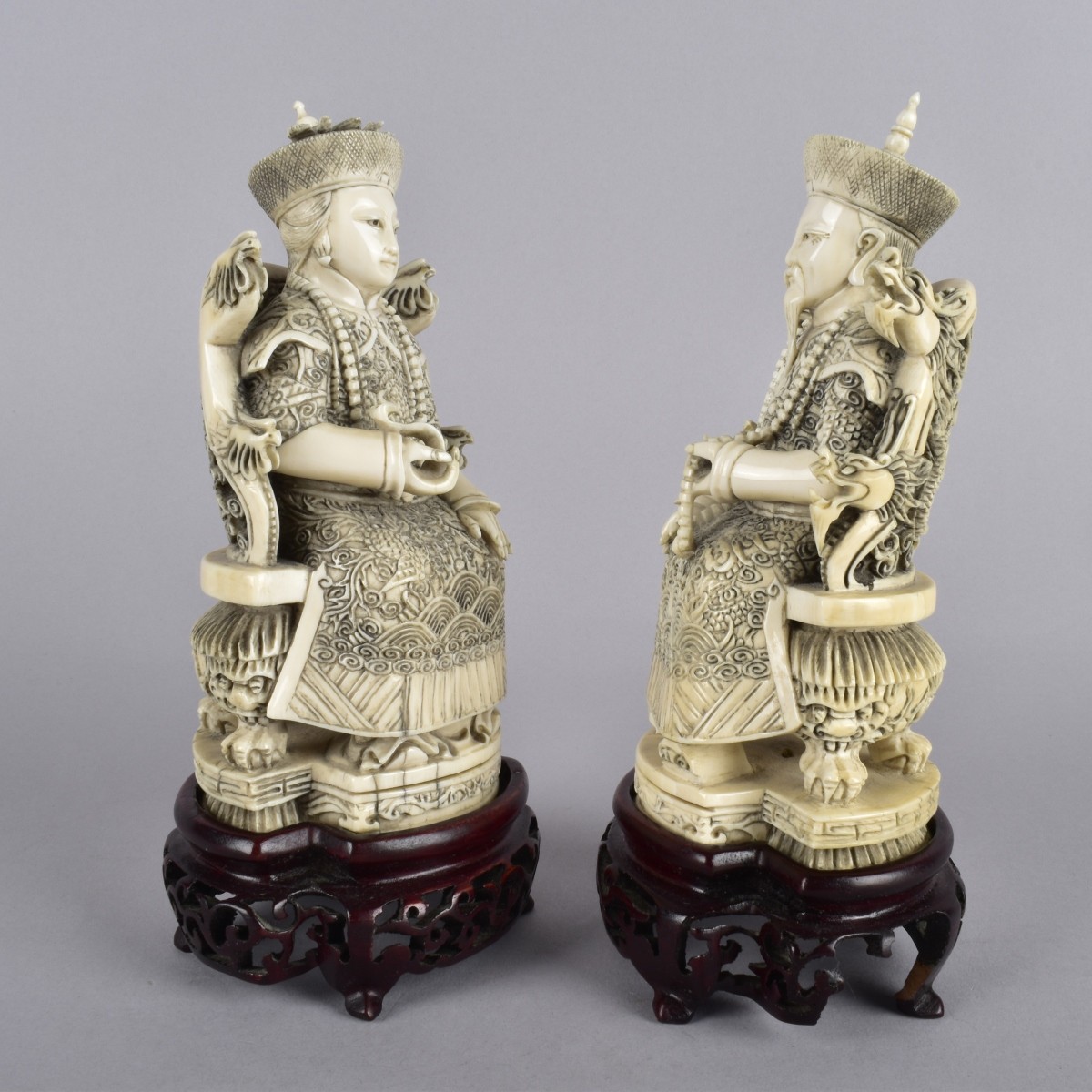 Pair of Chinese Figurines