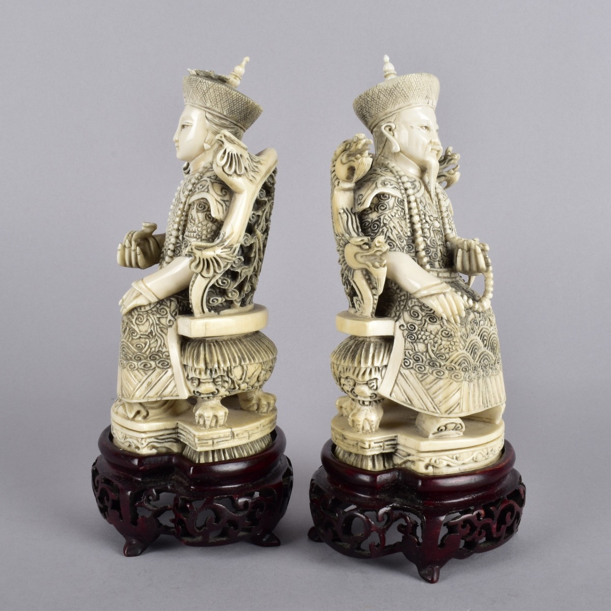 Pair of Chinese Figurines