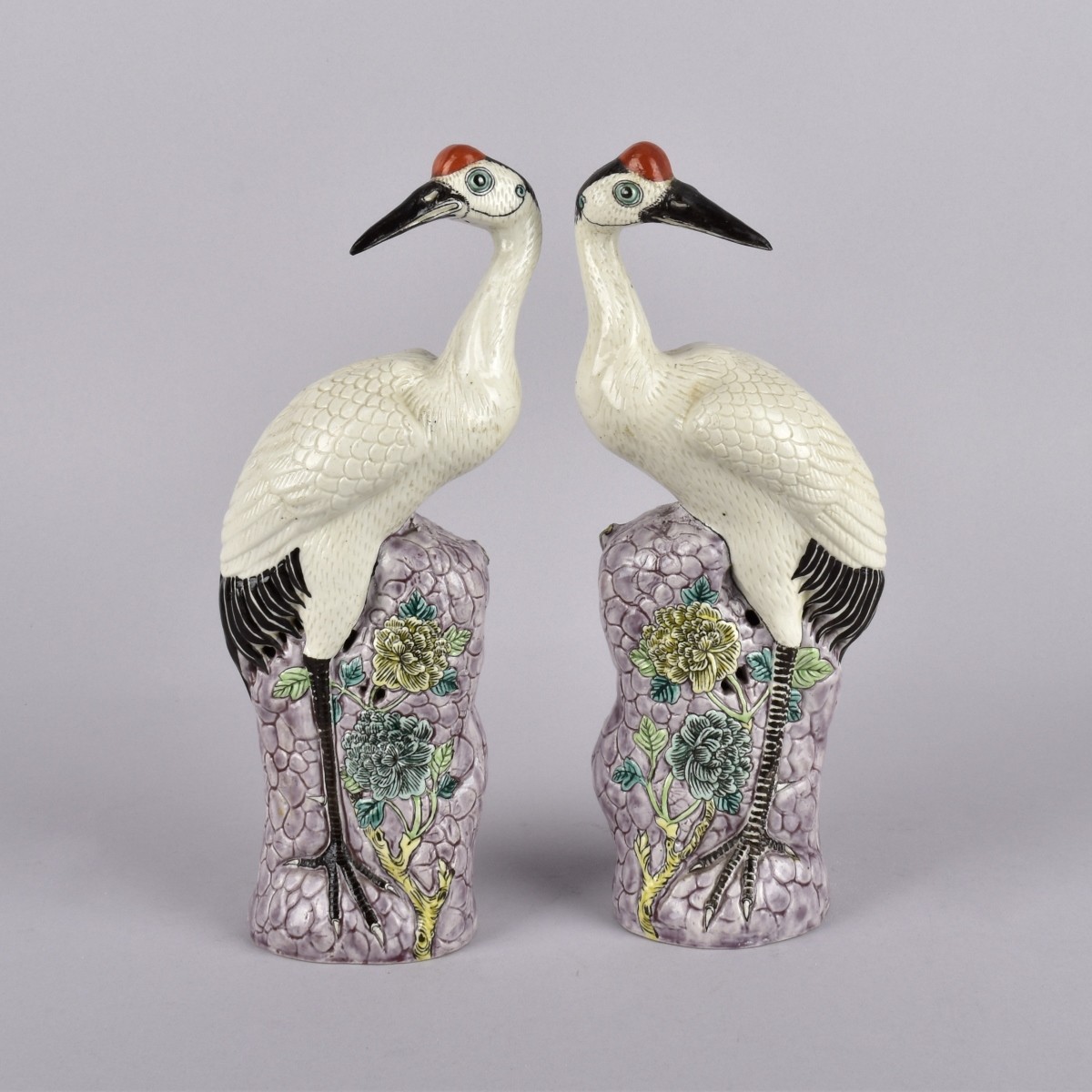 Pair of Chinese Cranes