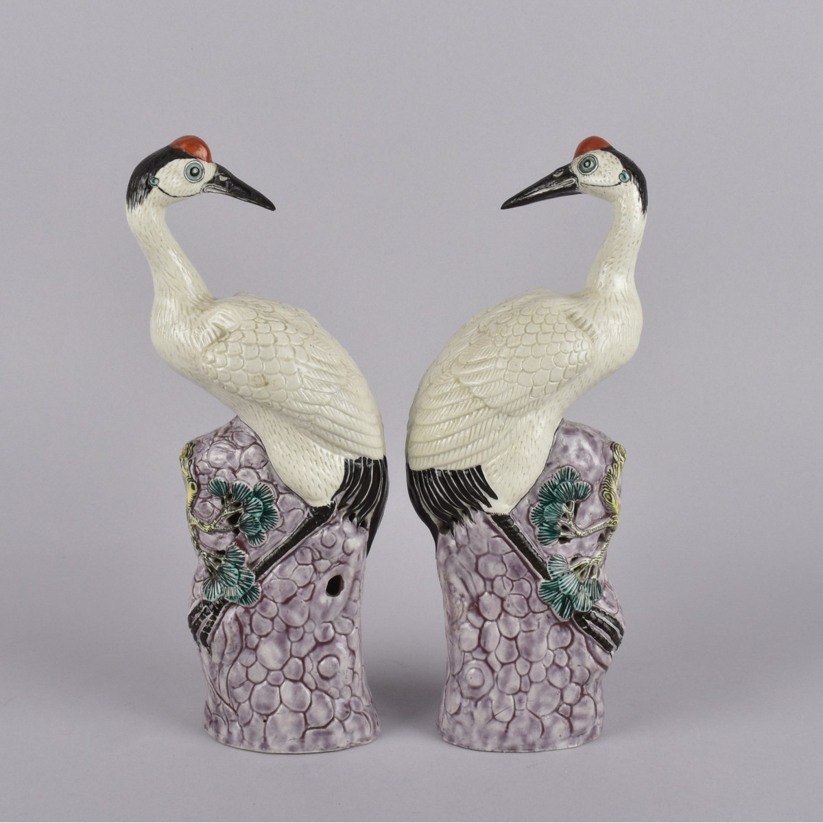 Pair of Chinese Cranes