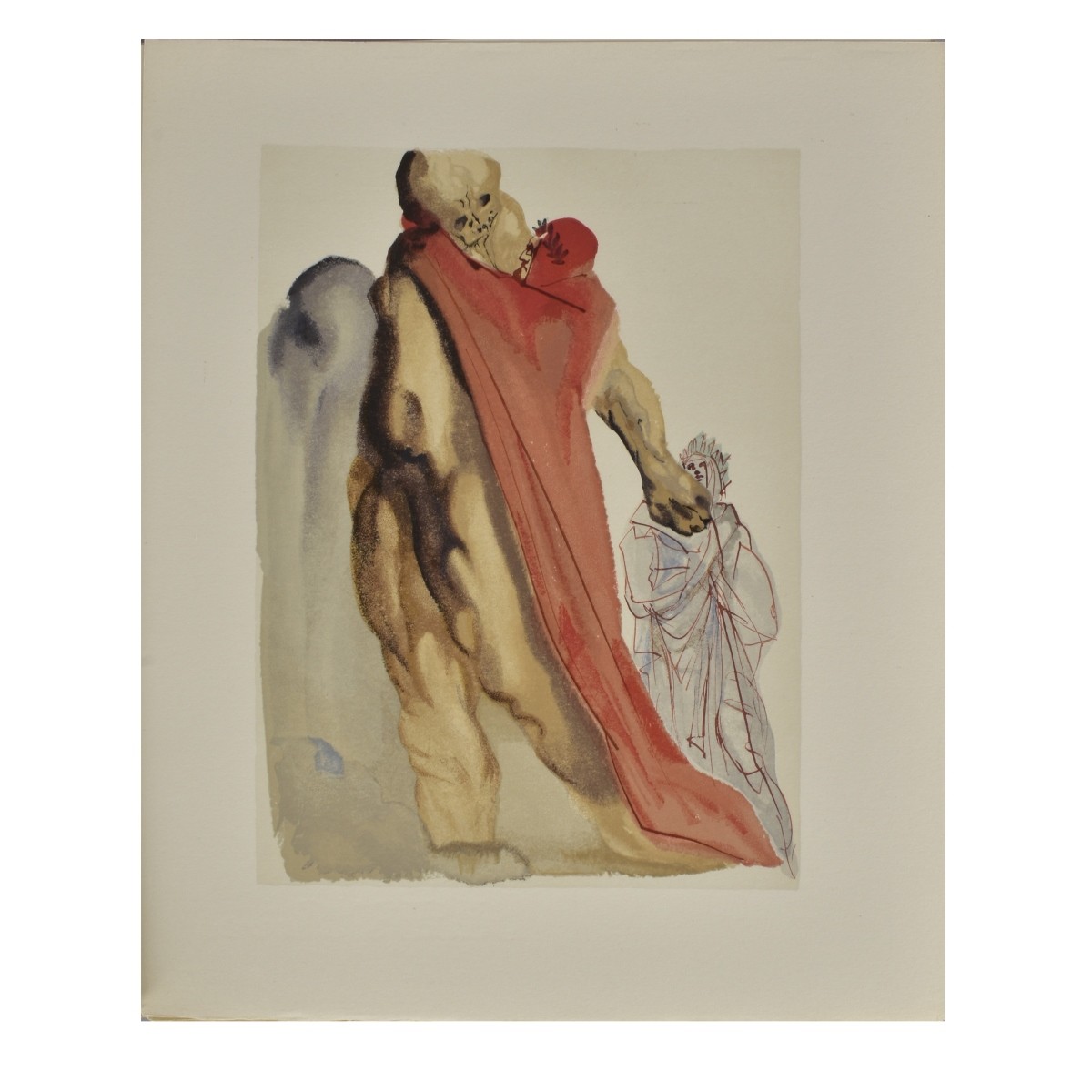 Dali, Spanish (1904-1989) Dante La Divine Comedie