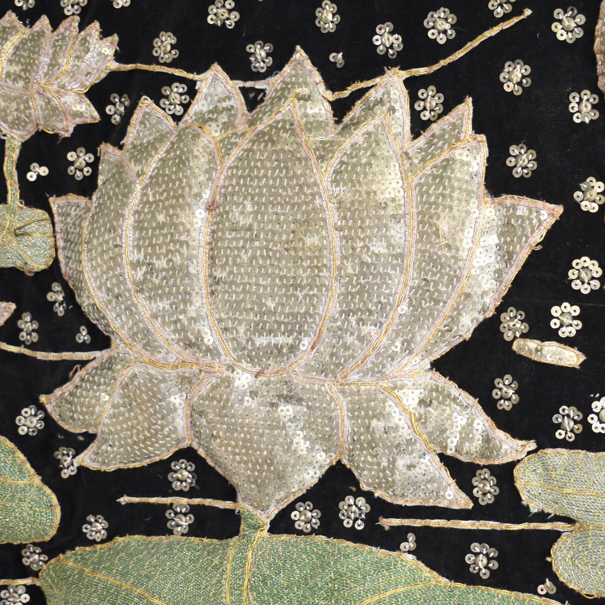 Large Thai Embroidered Panel