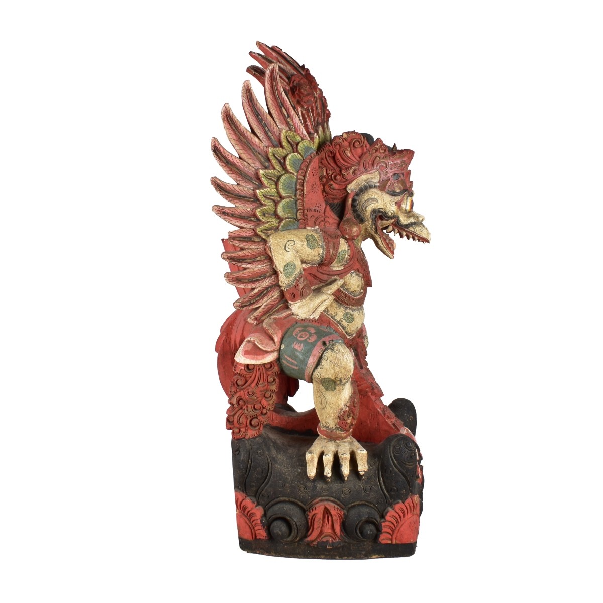 Mid 20th C. Balinese Garuda Sculpture