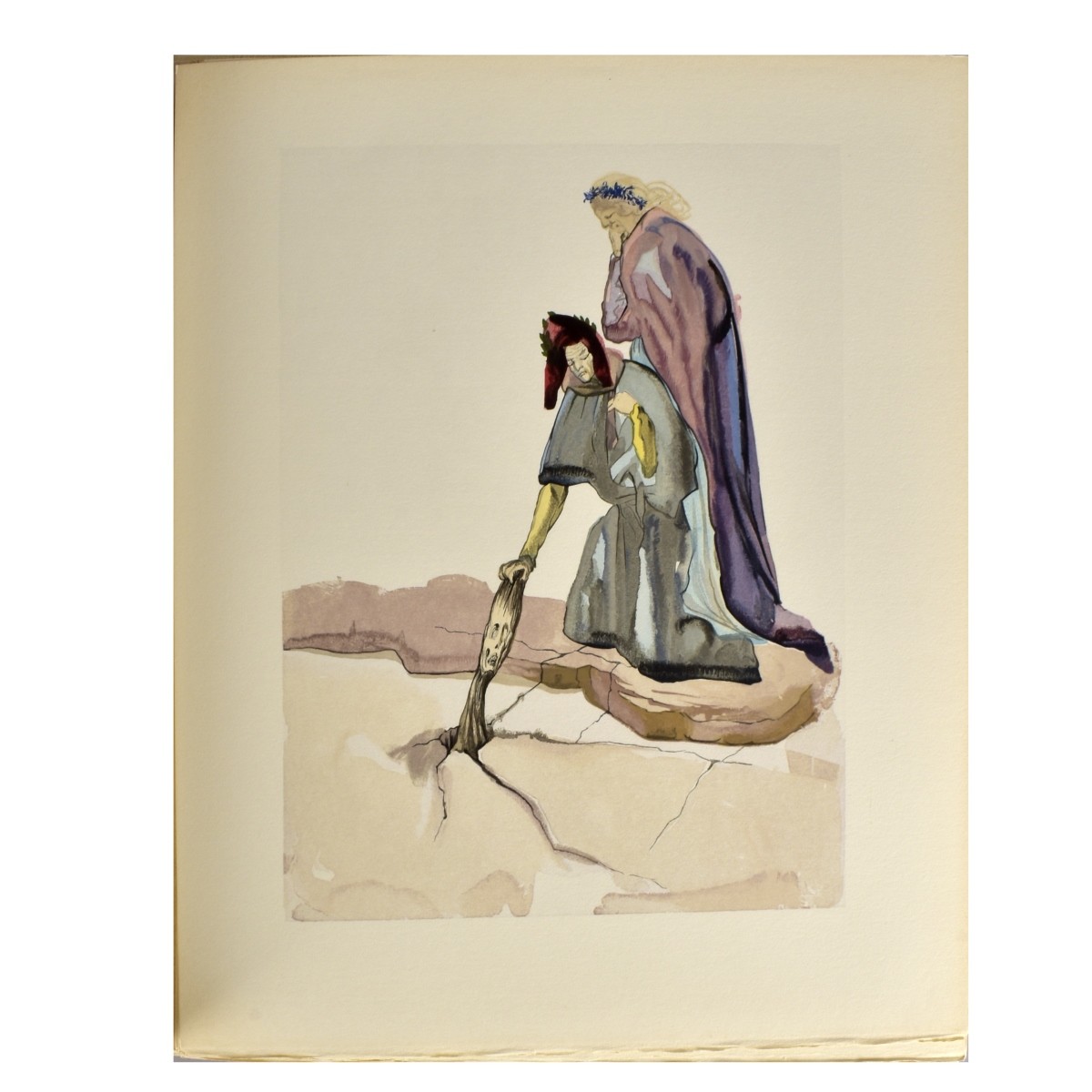 Dali, Spanish (1904-1989) Dante La Divine Comedie