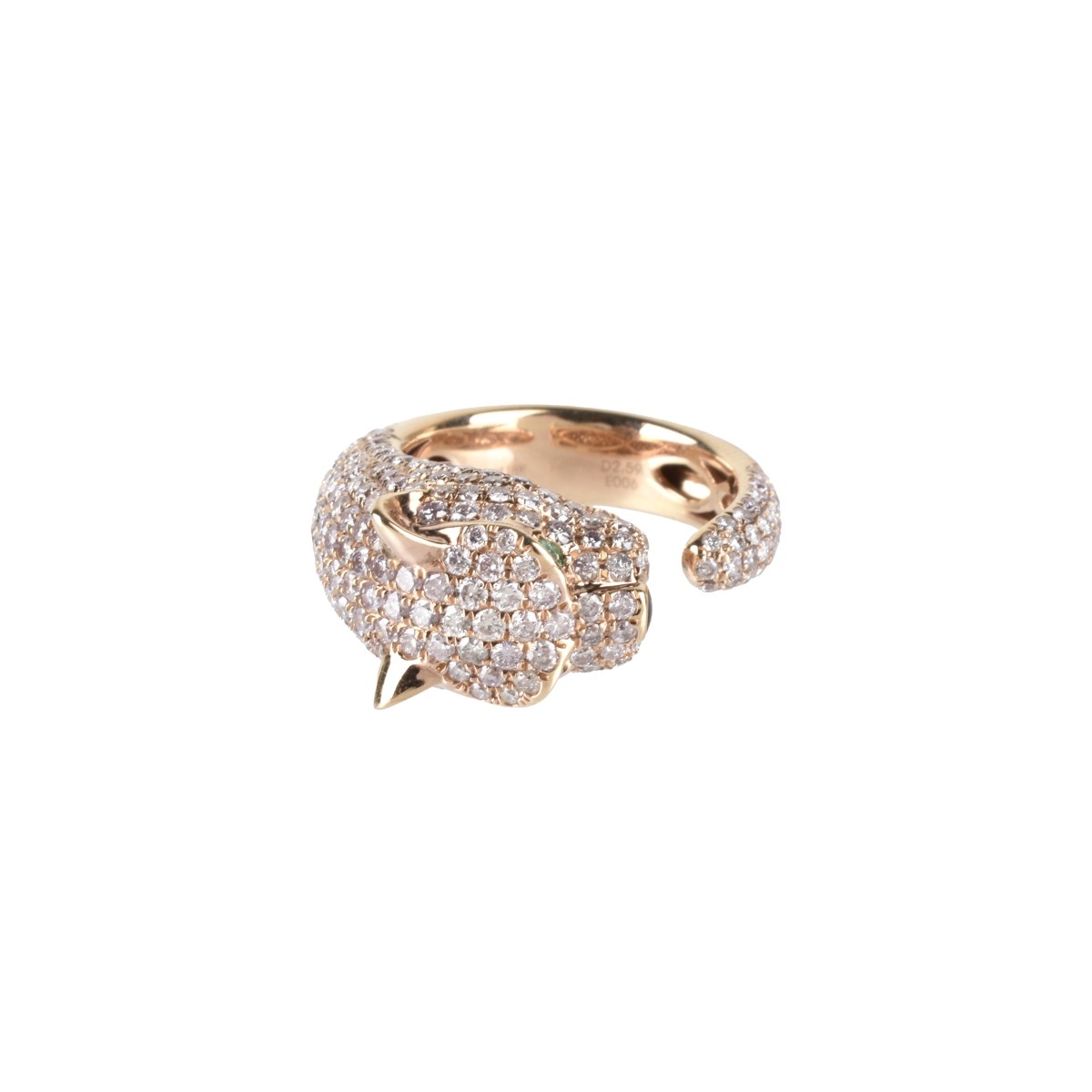 Fancy Diamond and 18K Ring