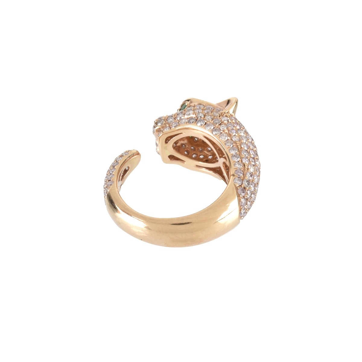 Fancy Diamond and 18K Ring