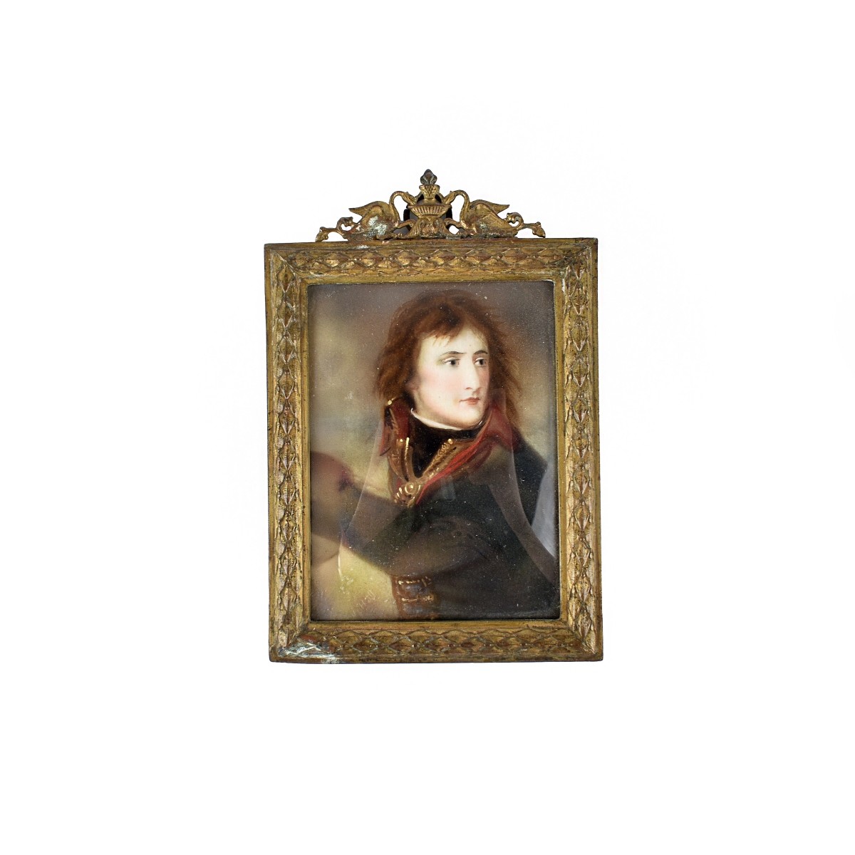 Antique European School Miniature Portrait