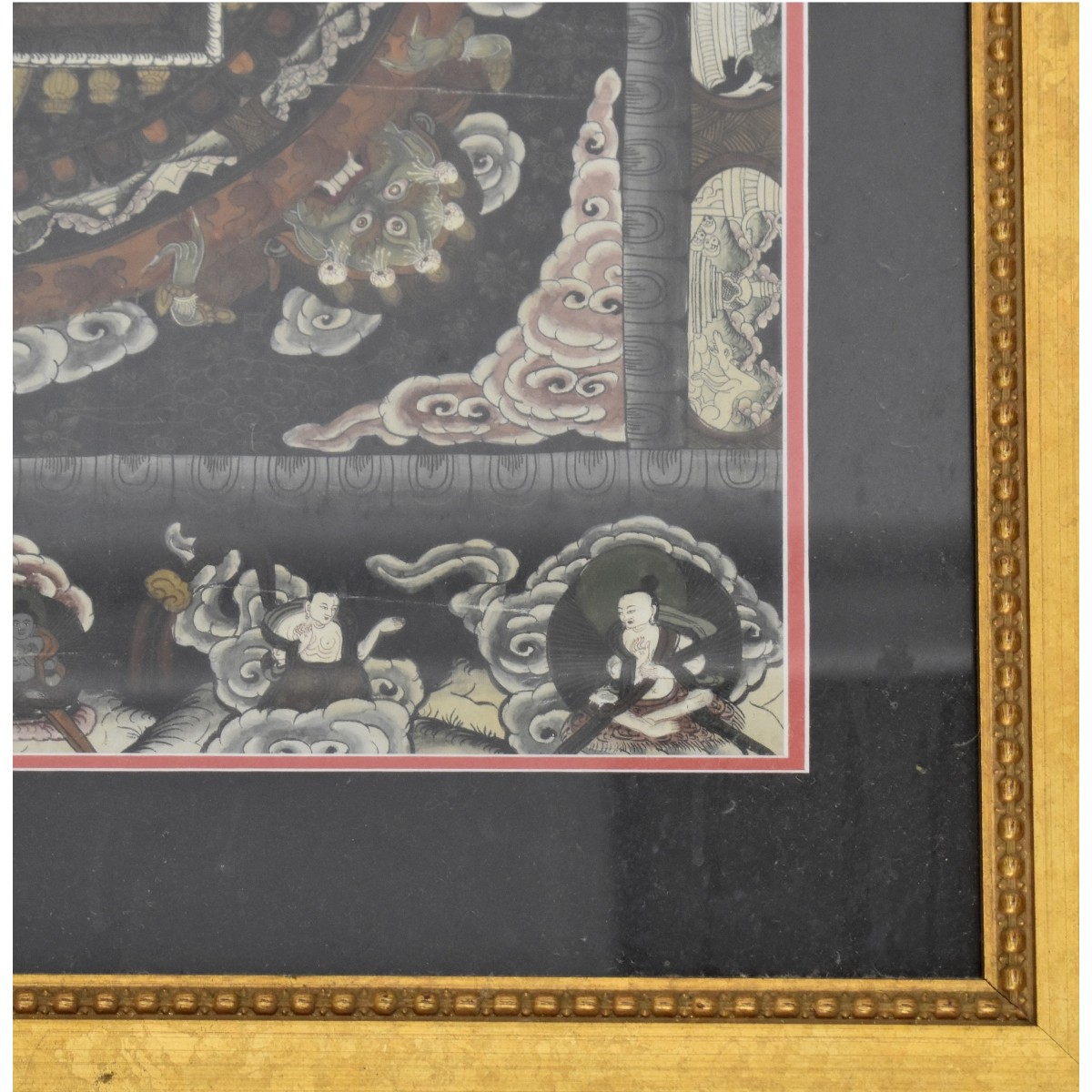 Antique Tibetan Thangka Painting