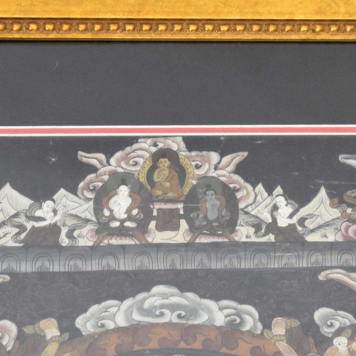 Antique Tibetan Thangka Painting