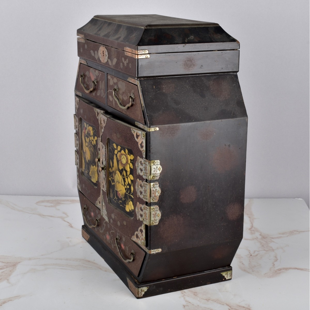 Antique Japanese Jewelry Box