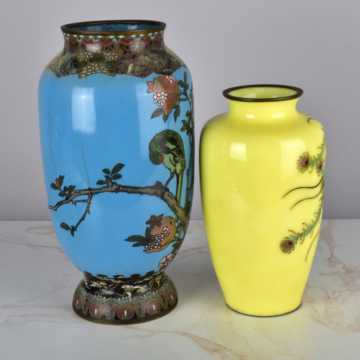 Grouping of Antique Japanese Vases