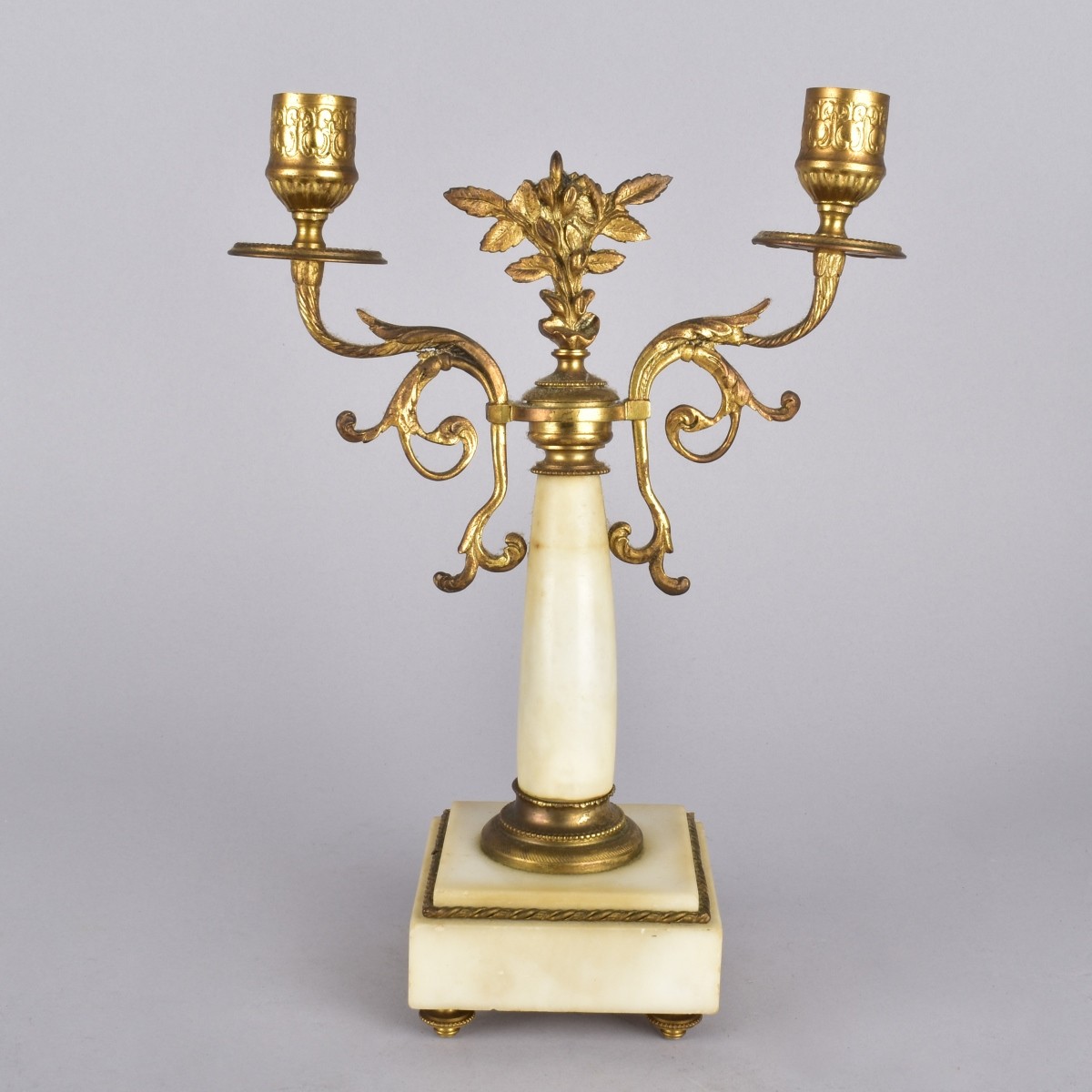 Pair of Empire Style Candlesticks