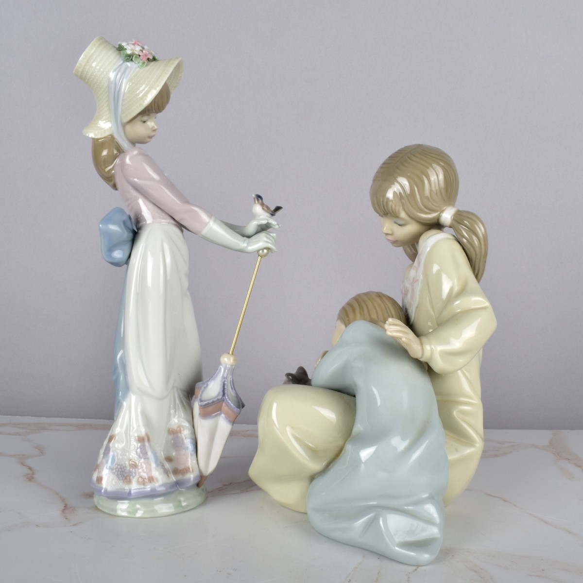 Two Lladro Porcelain Figurines