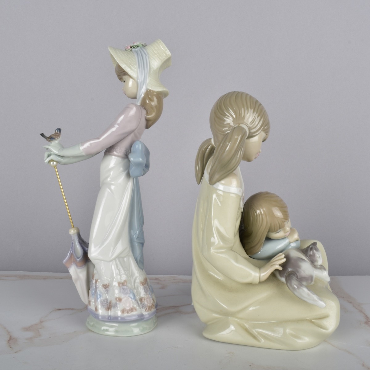 Two Lladro Porcelain Figurines