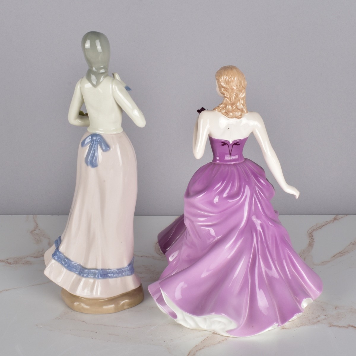 Two Porcelain Figurines Ladies