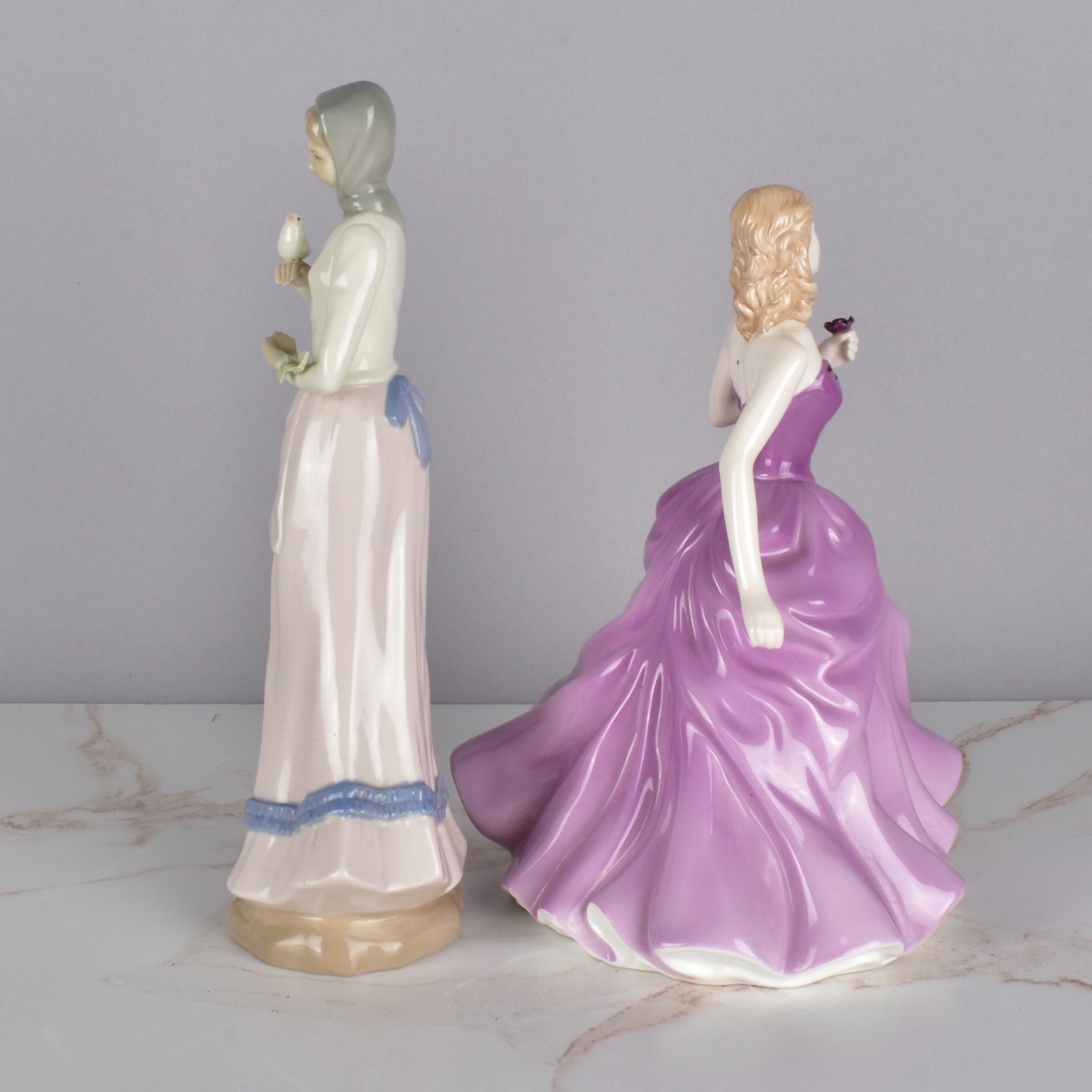 Two Porcelain Figurines Ladies