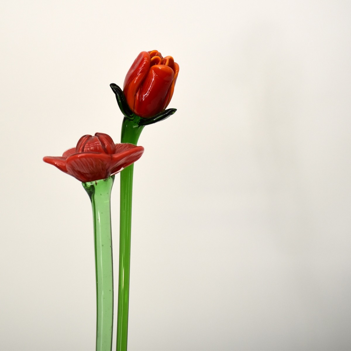 Collection of Italian Art Glass Flowers