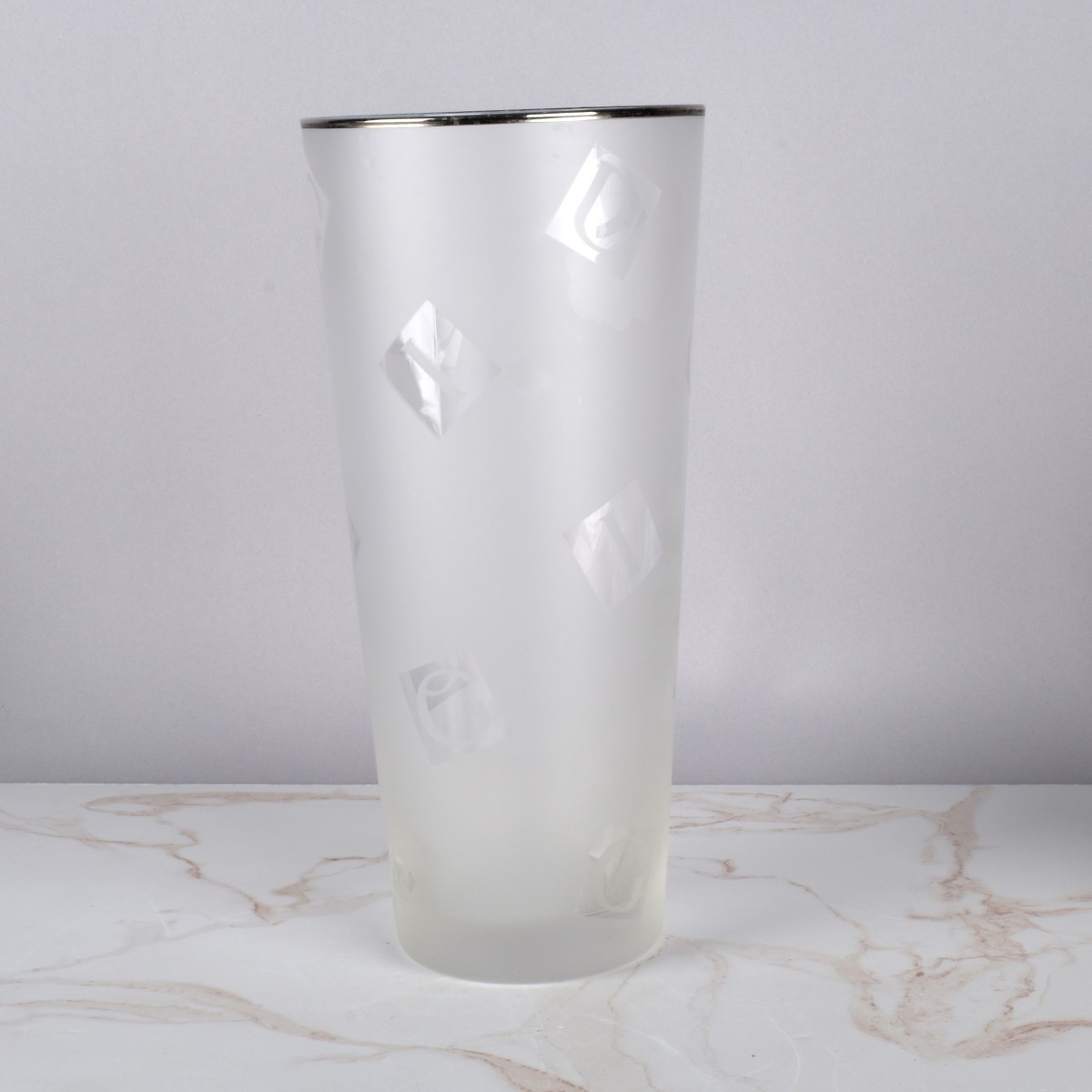 Gucci Frosted Art Glass Vase