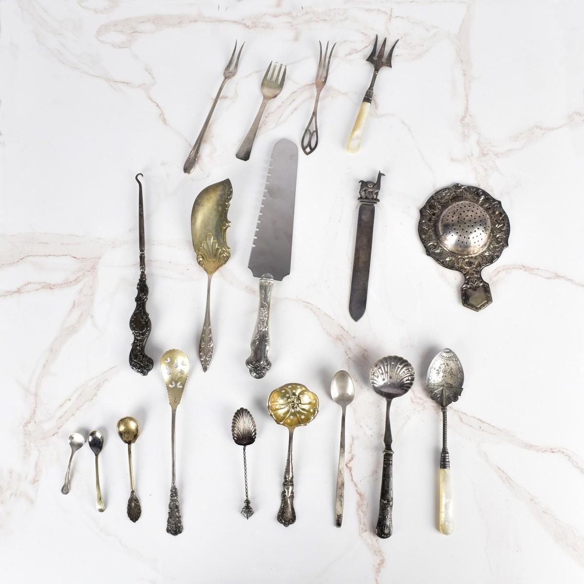 Sterling Silver Assorted Flatware