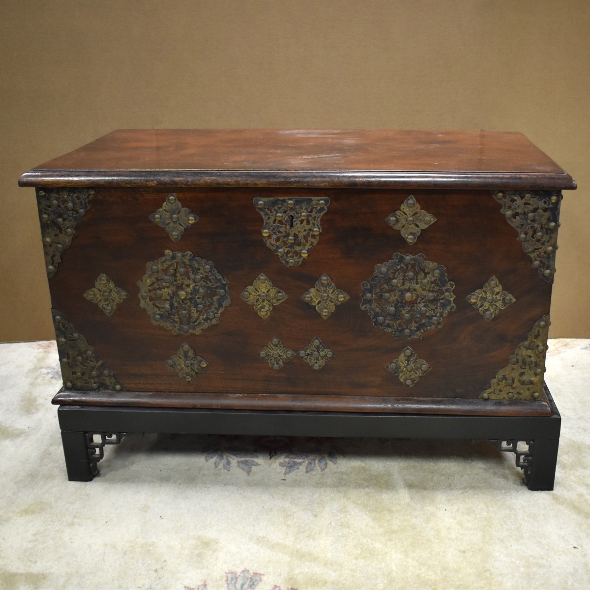 Antique Asian Wood Chest