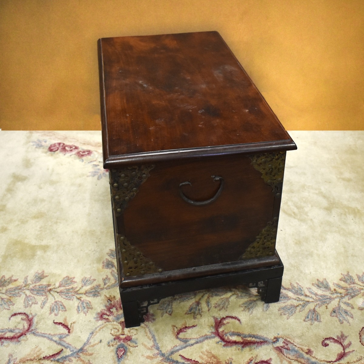 Antique Asian Wood Chest