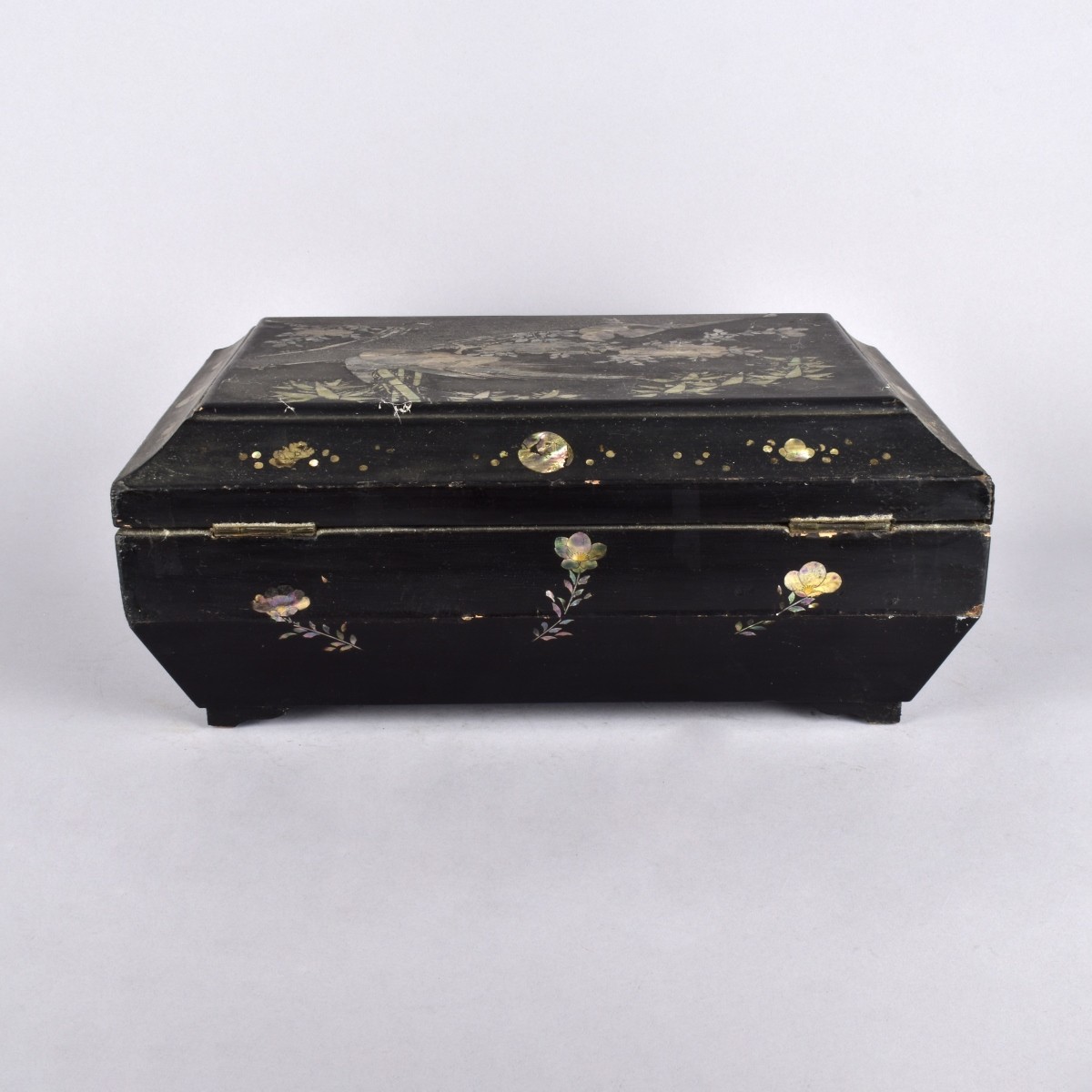 Antique Japanese Sewing Box