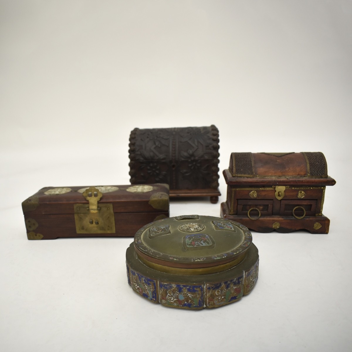 Grouping of Oriental Assorted Boxes