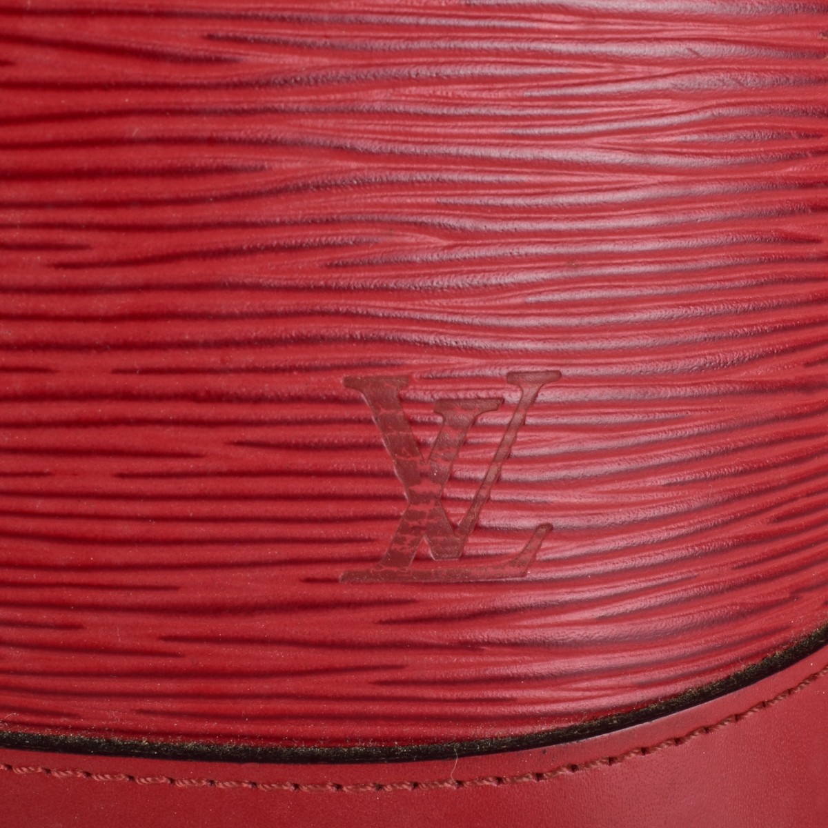 Louis Vuitton Alma EPI Red Handbag