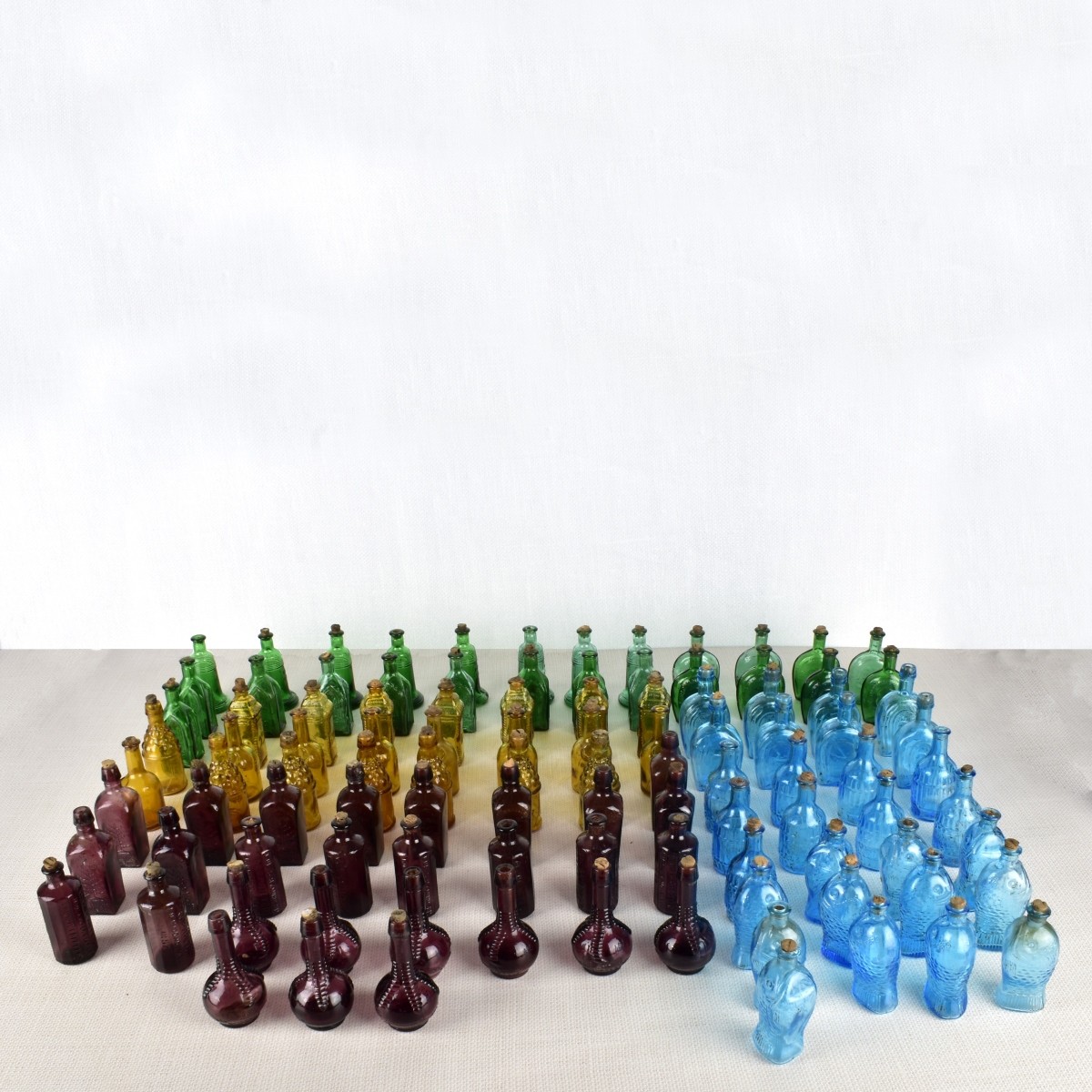 105 Mini Glass Elixir Bitters Bottles