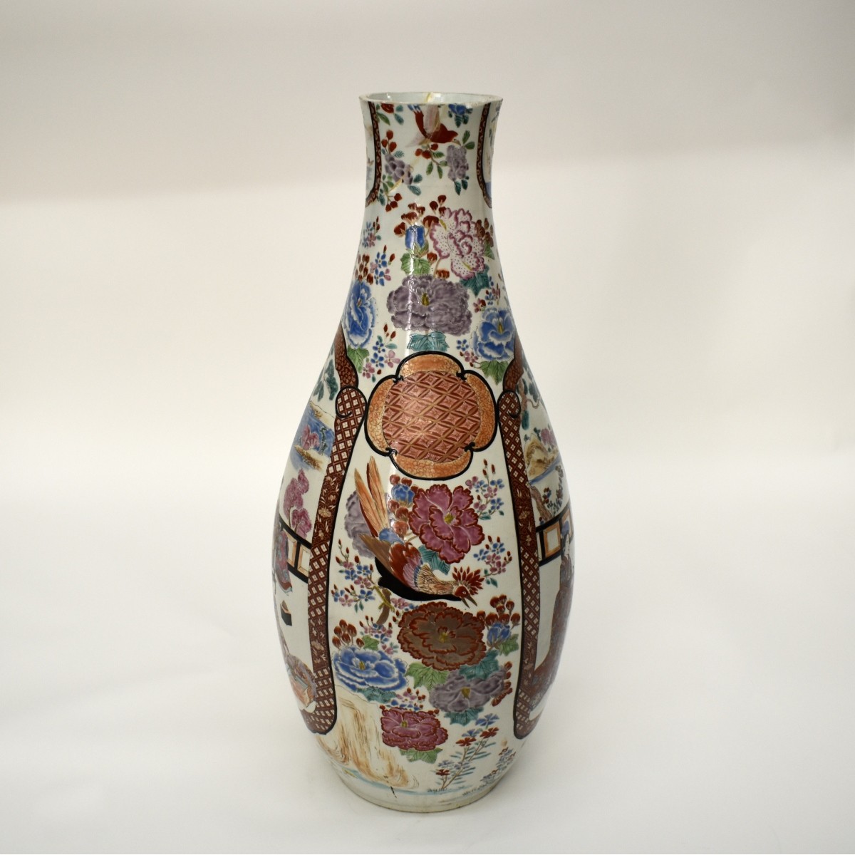 Large Japanese Porcelain Vase