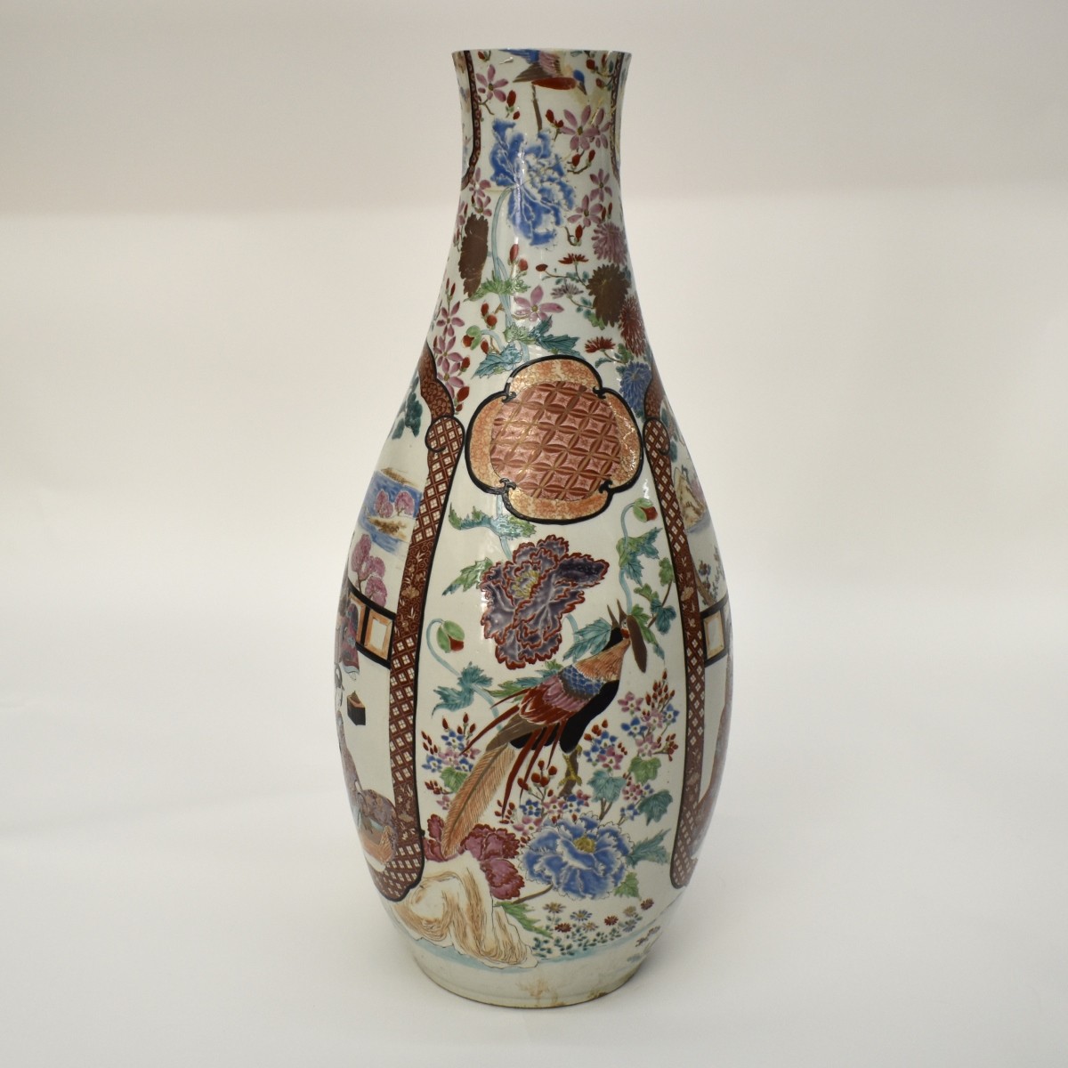 Large Japanese Porcelain Vase