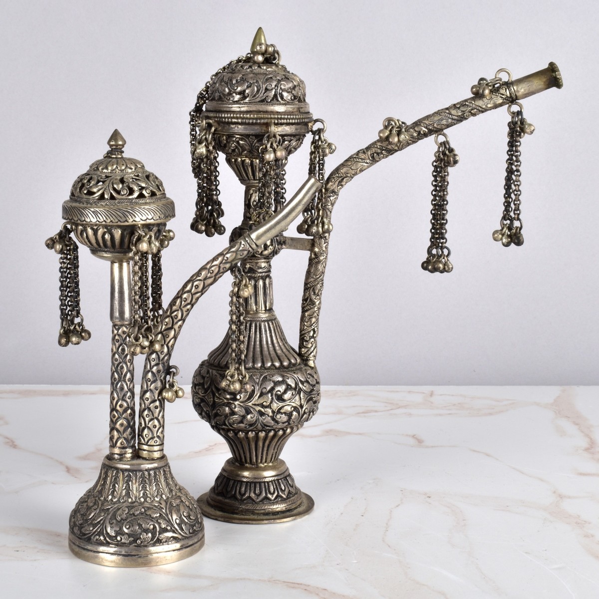 Grouping of Middle Eastern Hookah Pipes