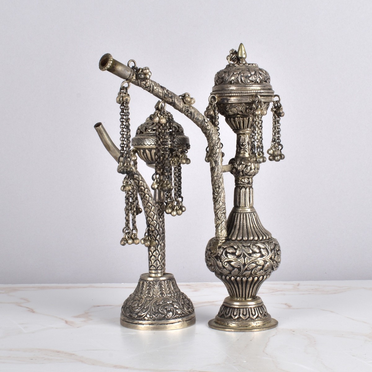 Grouping of Middle Eastern Hookah Pipes