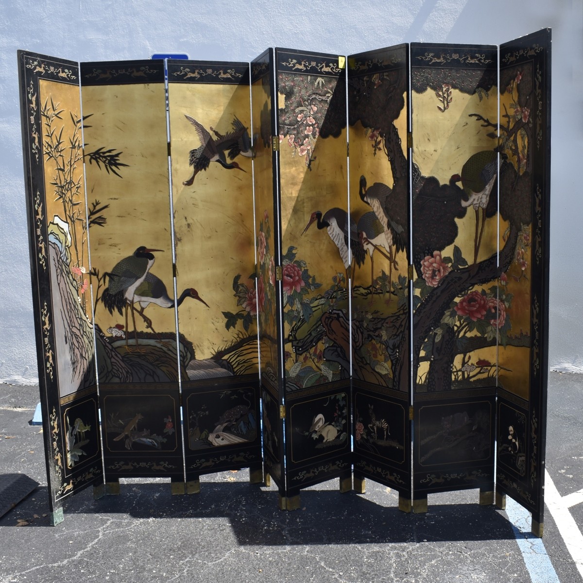 Antique Chinese Room Divider